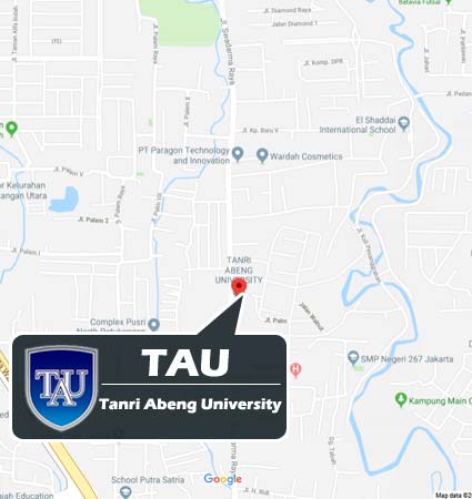 Peta Lokasi Universitas Tanri Abeng Jakarta Nomor